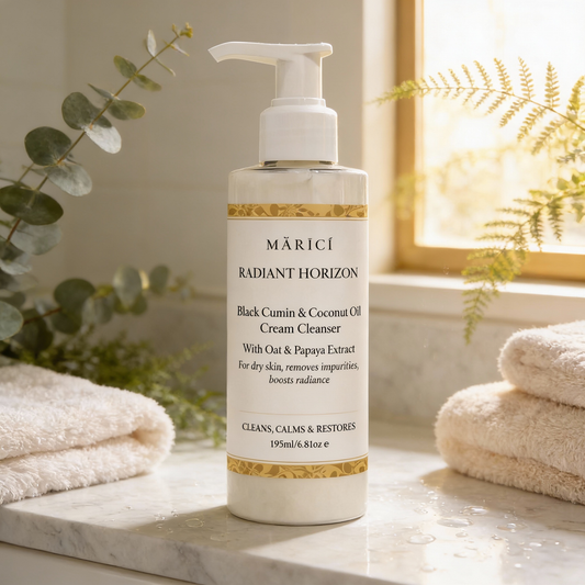 Radiant Horizon | Black Cumin Seed & Coconut Oil Cream Cleanser (195ml)